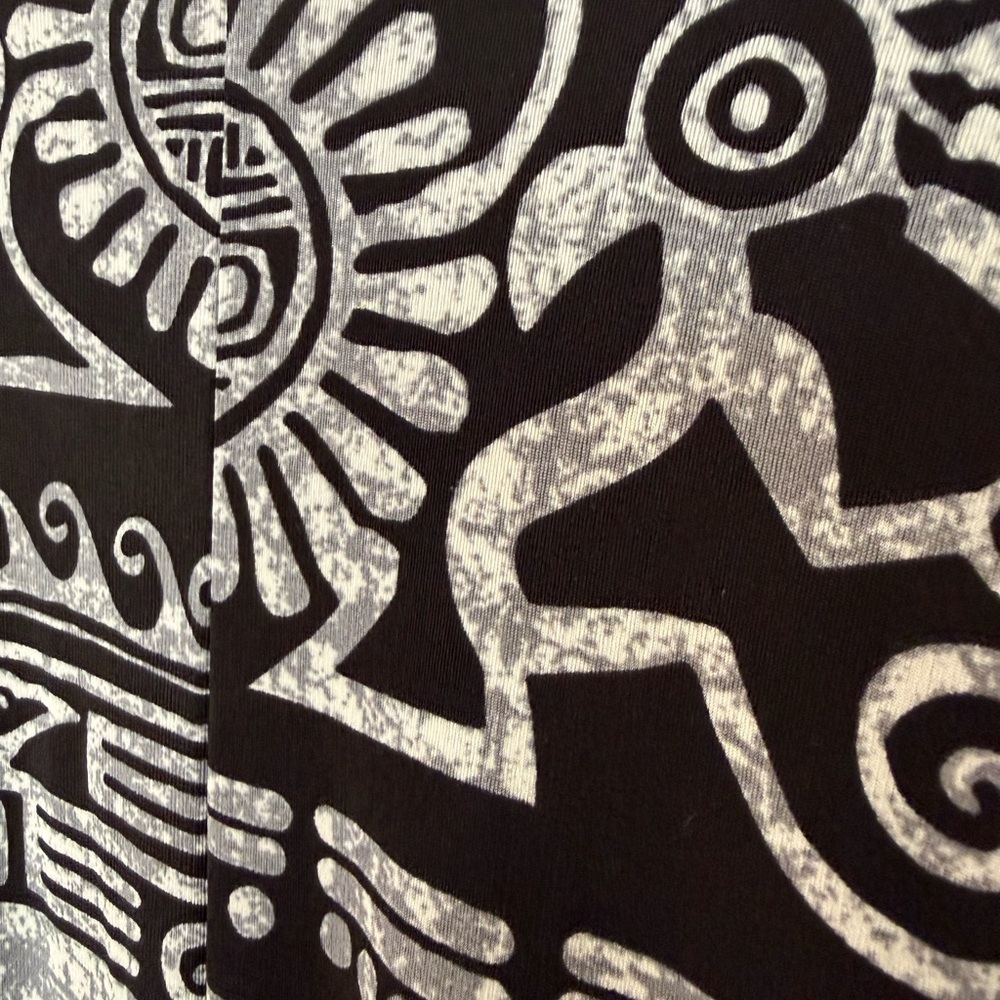 Jostar Black & Gray Aztec Patterned Women’s Maxi … - image 8